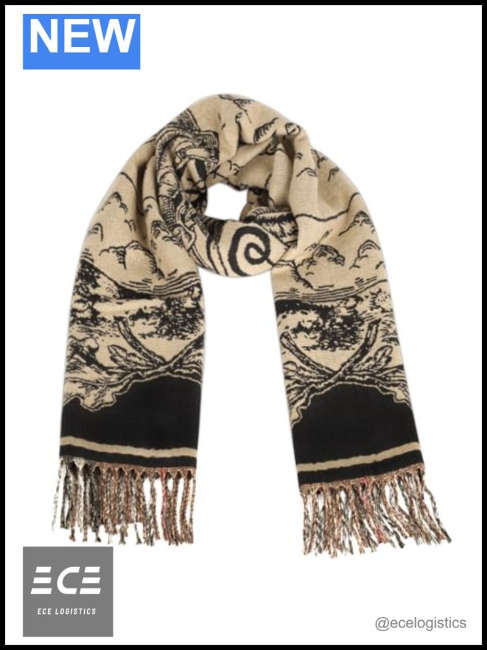 Pashmina Texture Silky Shawl Wrap Poncho Cape Reversible Women Evening